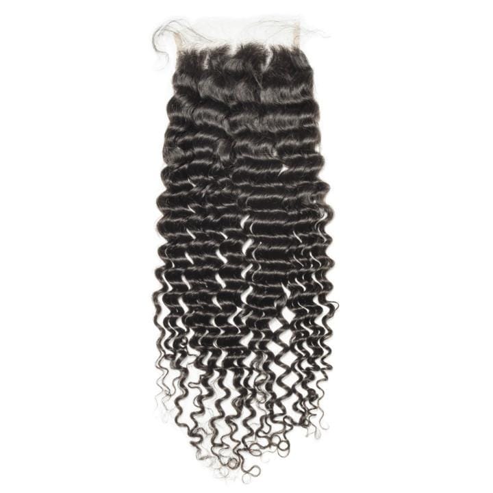 Shanta' Hair Beauty Fashion LLC Closure 14” Deep Wave Lace Closure