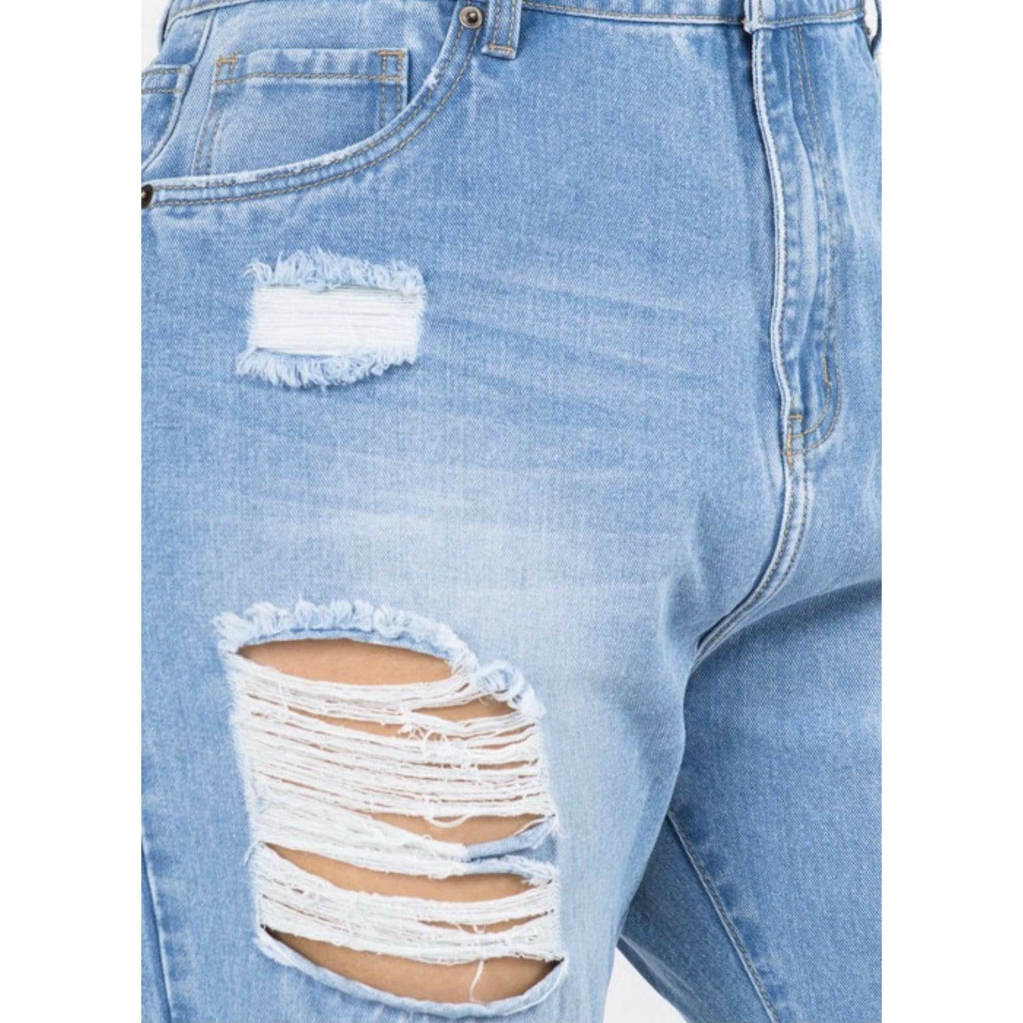 Shanta' Hair Beauty Fashion LLC Jeans Dangerous In Distressed Jeans