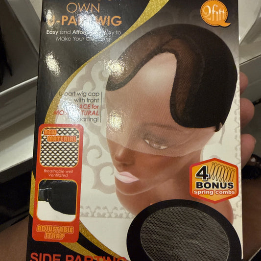 U-Part Side Part Wig Cap