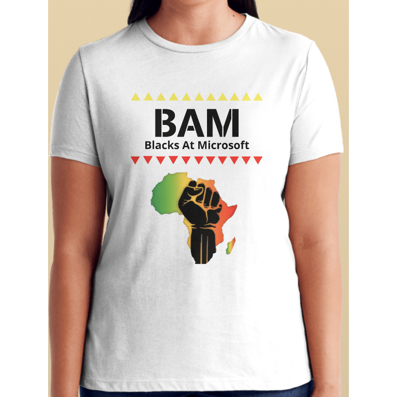 Shanta' Hair Beauty Fashion LLC S / 4 / White BAM Volunteer Tshirt