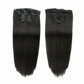 Shanta' Hair Beauty Fashion LLC 14" / 1B Shanta’ Clip In Extensions-Signature-Dark Colors
