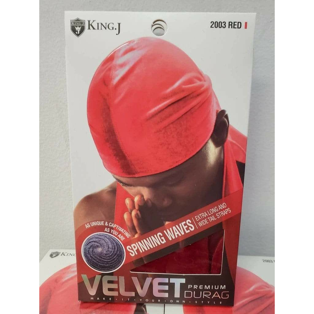 Shanta' Hair Beauty Fashion LLC Durag Red Velvet Premium Durag