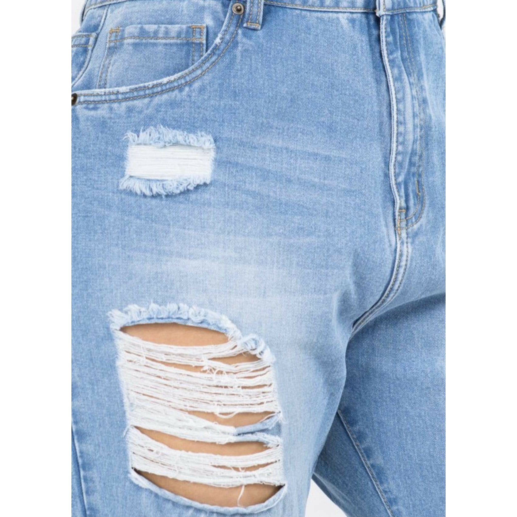 Shanta' Hair Beauty Fashion LLC Jeans Dangerous In Distressed Jeans