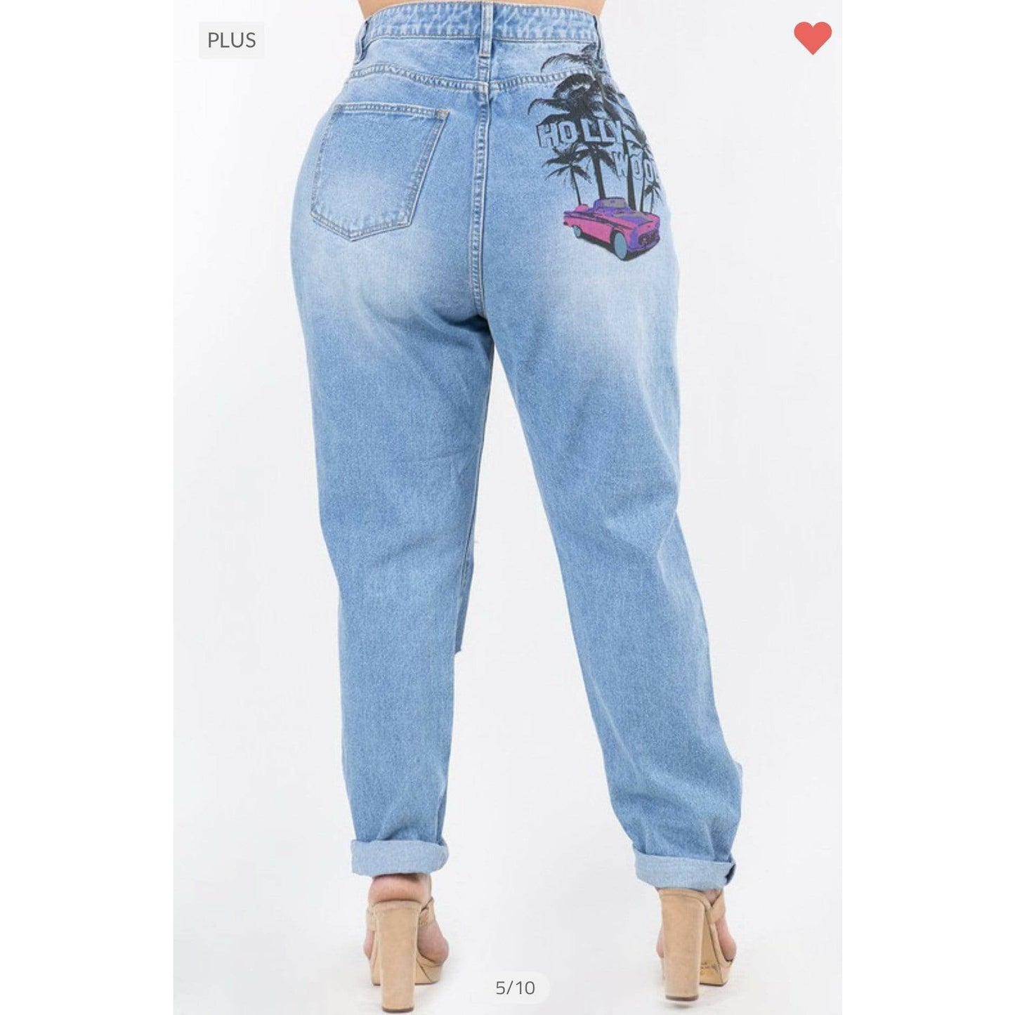 Shanta' Hair Beauty Fashion LLC Jeans Dangerous In Distressed Jeans