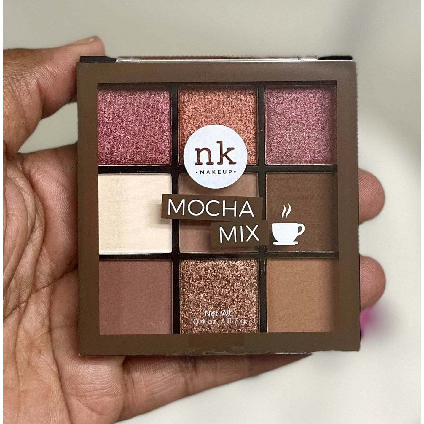 Shanta' Hair Beauty Fashion LLC Mocha Mix No Makeup Eyeshadow Palette