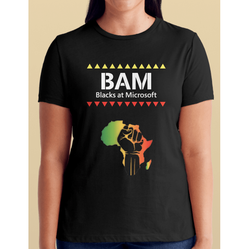 Shanta' Hair Beauty Fashion LLC S / 4 / Black BAM Tshirt